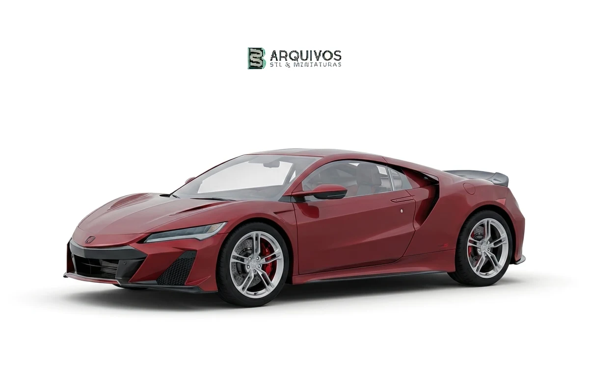 Modelo 3D STL - Honda nsx type s 2022
